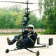 Illustration for article titled The Soviet Torpedo-Sized One-Man Helicopter